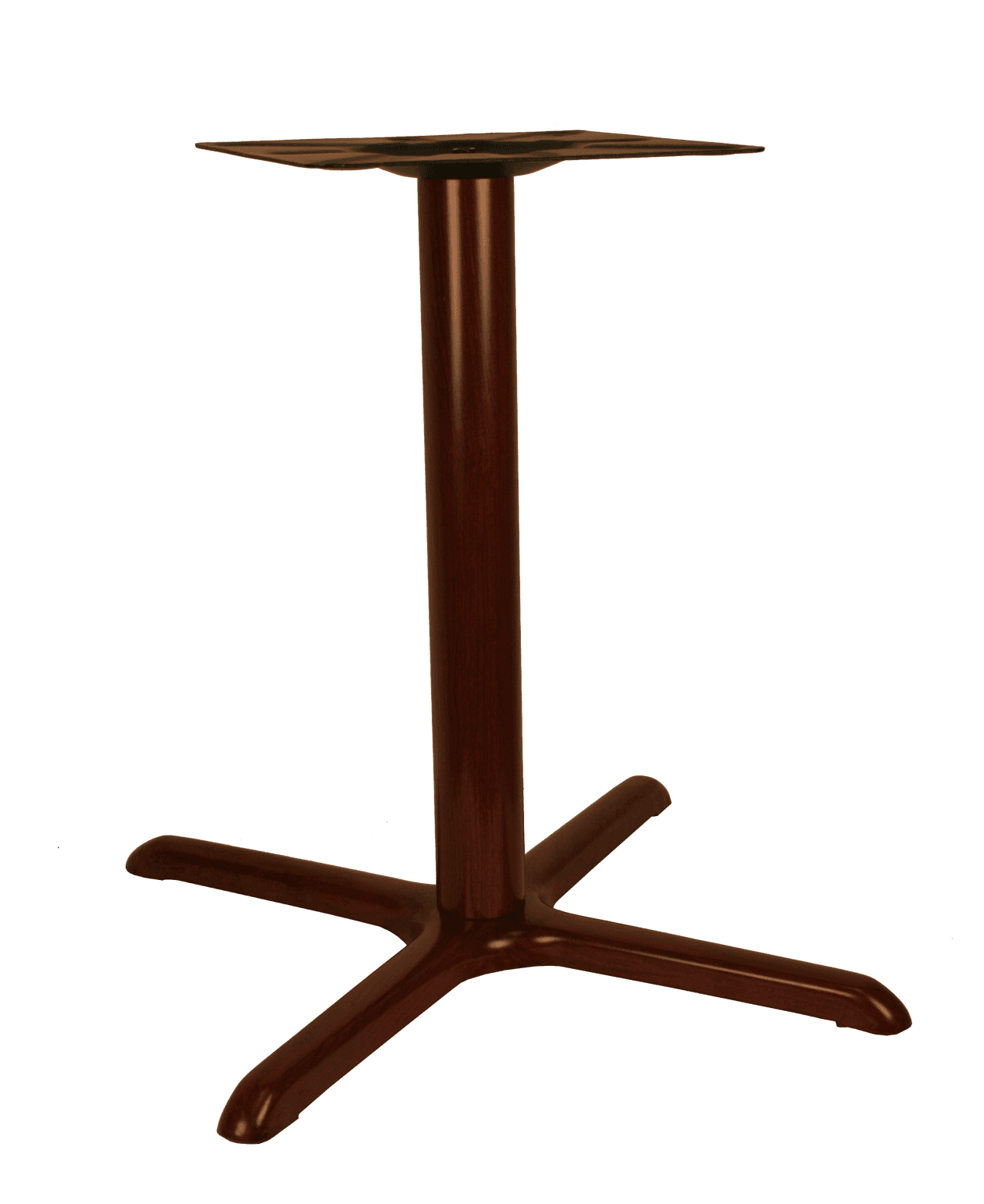 Stamped Steel Quick Ship “Wood-Grain” 36 x 36 X Table Base